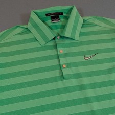 Nike Tiger Woods Collection Golf Polo Shirt Mens Size Large Dri-FIT