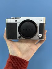 FUJIFILM X-A3 Mirrorless Camera Silver Body Only English language