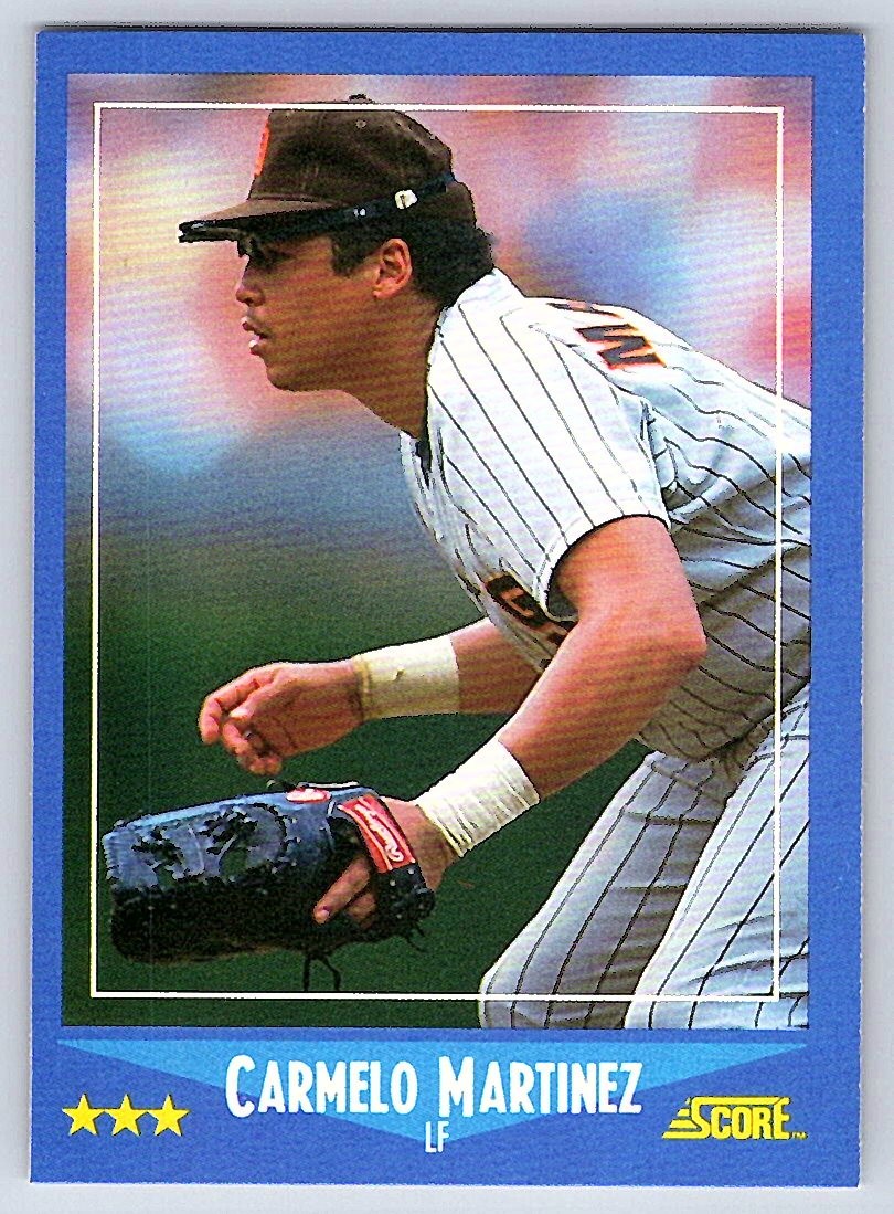 1988 Score - # 181 - Carmelo Martinez - San Diego Padres