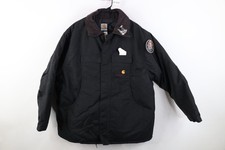 Deadstock Vintage Y2K 2000 Carhartt Mens 3XL Arctic Chore Barn Jacket Black USA