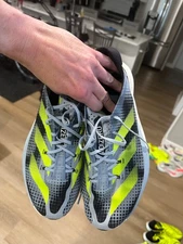 Size 11 - Adidas Adizero Adios Pro 3 Wonder Blue Lucid Lemon