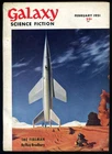 GALAXY SF MAG, FEB. 1951: Featuring THE FIREMAN by Ray Bradbury- 1st Appearance