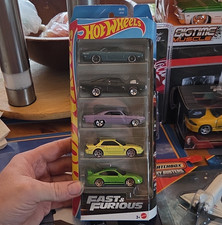 Hot Wheels Fast  Furious 1:64 Diecast Car 5-Pack Set Unopened Box