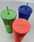 Starbucks Studded Tumbler Lot of 3 Disney World 50th Anniversary 24oz Venti — photo 2