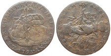United Kingdom - Halfpenny Token 1793 - Staffordshire – Leek / Commercial
