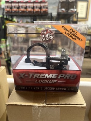 Trophy Taker RH X-Treme Pro Lock Up Rest, Black
