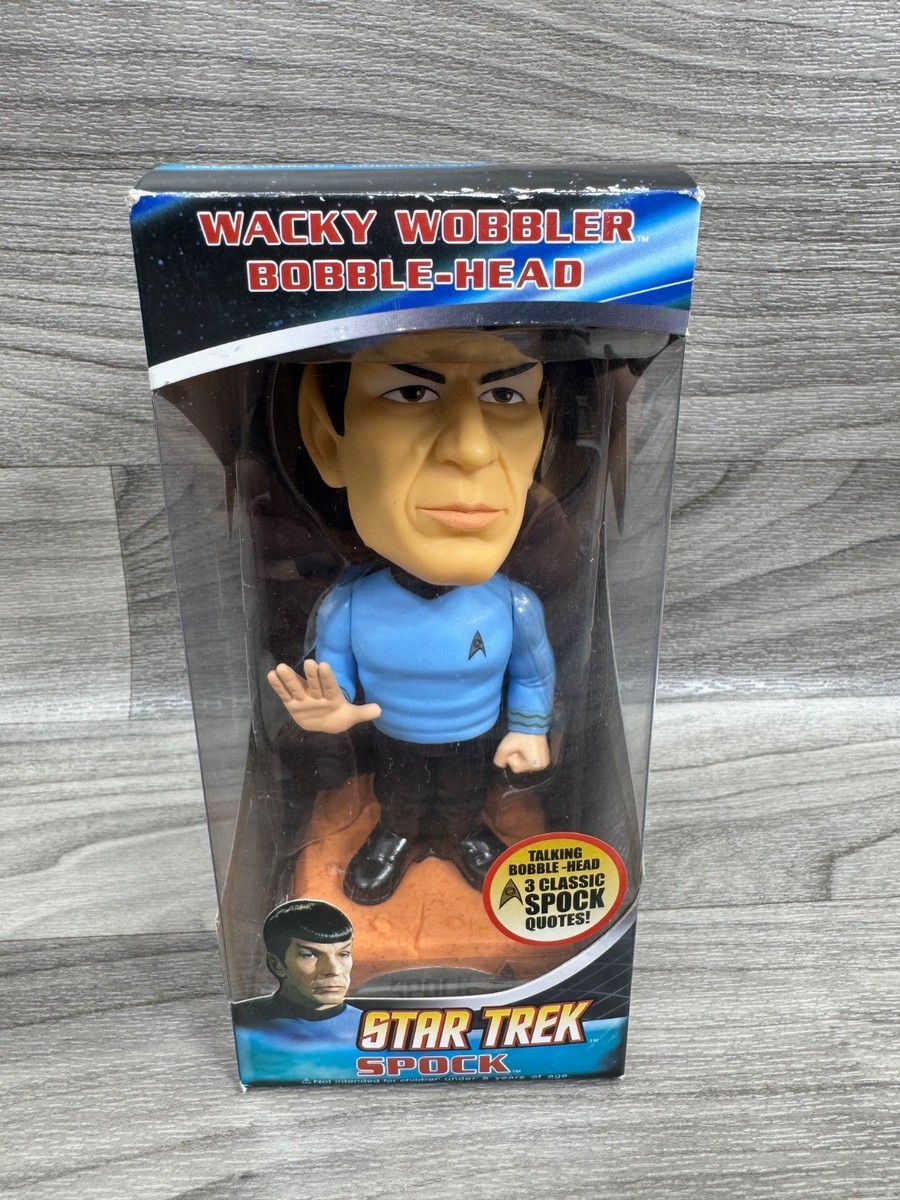 Spock Star Trek Wacky Wobbler Talking Bobblehead by Funko