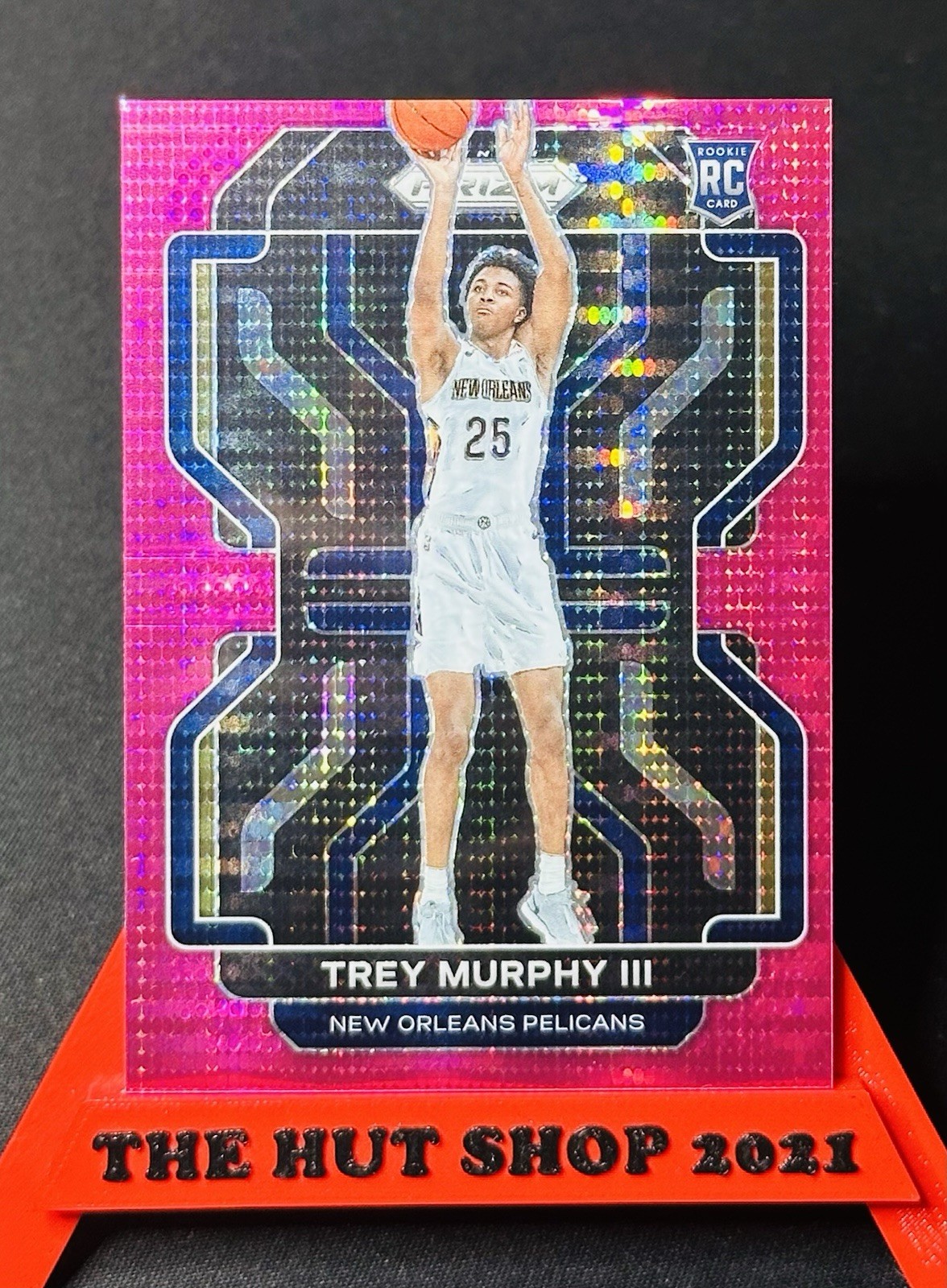 Trey Murphy 2021-22 Panini Prizm Pink Pulsar Rookie 10/42 #288 Pelicans RC SP