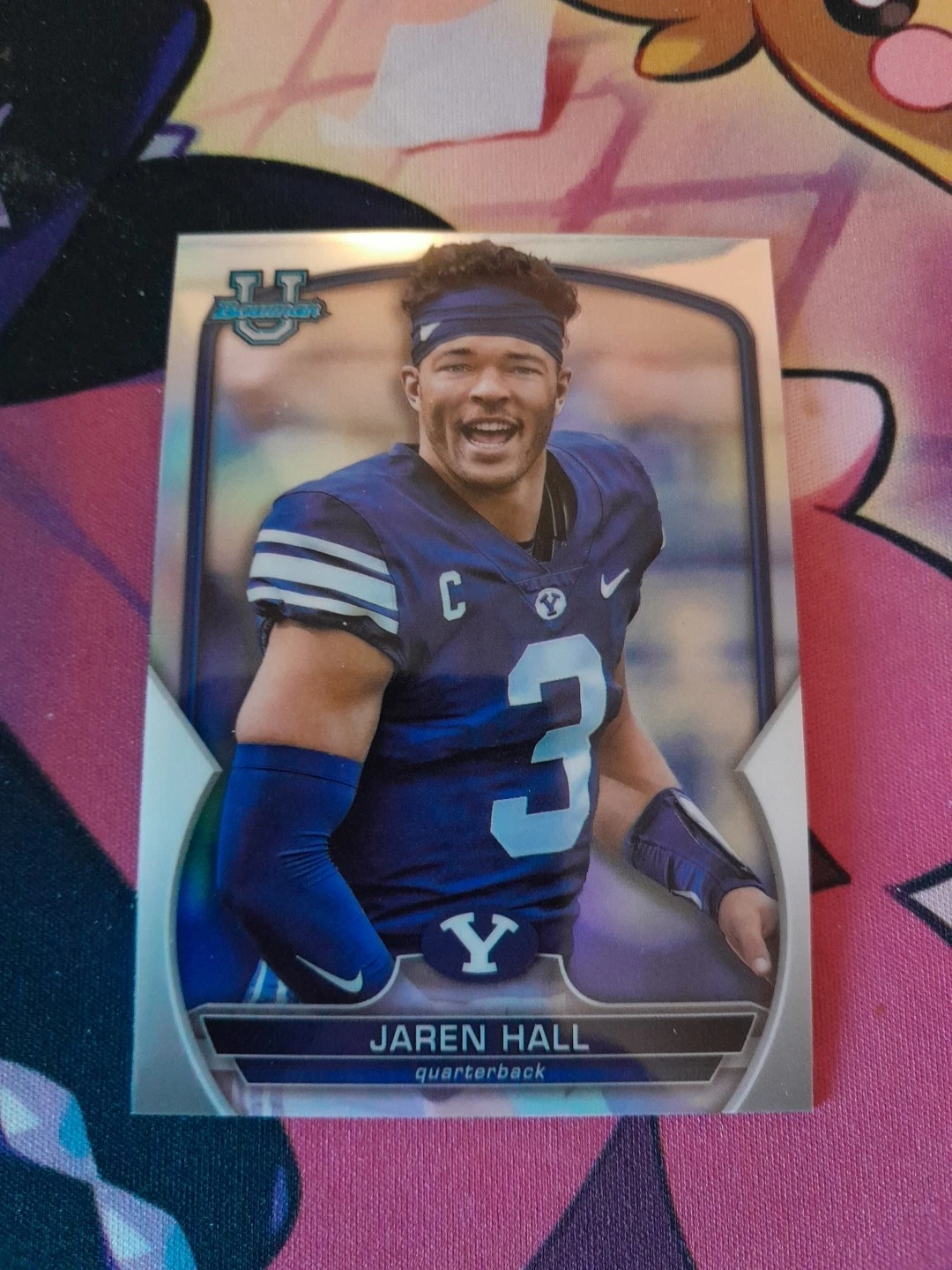 2022 Bowman Chrome University Refractor Variation Jaren Hall Sp