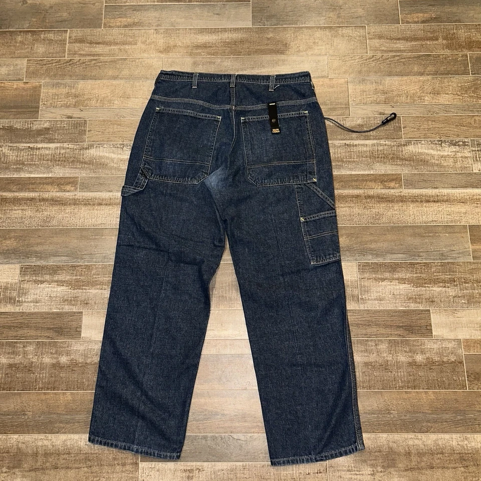 Ralph Lauren Polo Jeans Co Tab Carpenter Men’s Size 34x30 Blue Vintage Y2K - Image 3 of 4