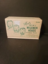 MCM Christmas HAZEL'S Set 3 WISEMEN HEADS HANDS Original Box Instructions Unused