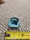 Fisher Price Little People Vintage Turquoise Chair for Table- Rare