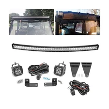 Roof Cage LED Light Bar Mount Bracket for Polaris Ranger 570/900/1000 with Pods