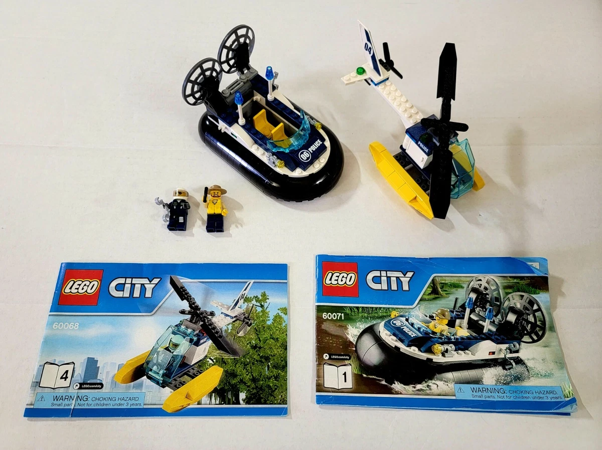 Der er en tendens hjørne Tolkning LEGO City - 60071 (boat) &amp; 60068 (helicopter) - used and incomplete |  eBay