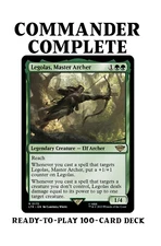 Legolas, Master Archer LotR SPELLS THAT TARGET Magic MTG Custom Commander Deck