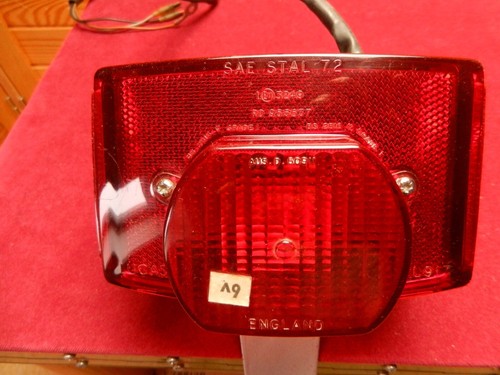 MZ TS 250 150 1973 EXPORT USA GB Rücklicht mit Halter Lucas L 917 NOS - Bild 6 von 17
