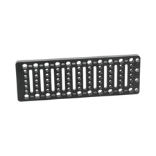 Multi-Purpose Cheese Plate w/1/4" & 3/8" Thread & ARRI Anti-Twist fr Camera Cage