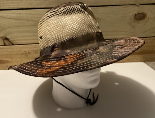 Sombrero de cubo transpirable plegable camuflado con correa ajustable para la barbilla - Imagen 5 de 10