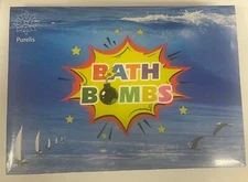 New 1-Box of Purelis Kids Bath Bombs 24 pcs Handmade Organic 100% Natural