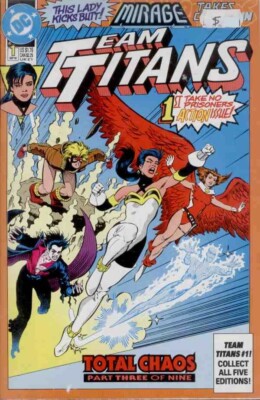US Comic : DC Comics : Team Titans 1992 No. 01 : Mirage