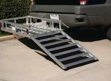 500 lbs Wheelchair Mobility Scooter Carrier Ramp Hitch Medical Disability Ramp
