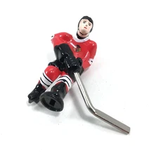 Stiga Table Ice Hockey NHL Chicago Blackhawks LEFT HANDED PLAYER Genuine OEM