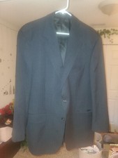Chaps Ralph Lauren Wool Pinstripe Blazer Size 42R Great Condition