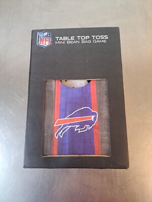 NFL Buffalo Bills  Desktop Cornhole/Bean Bag Toss Game/Gift - NEW A-13