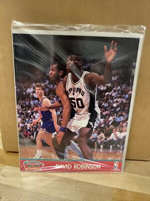 1990 David Robinson 8x10 Card Photo NBA Hoops Action Photo Spurs
