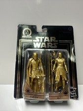 STAR WARS THE JAST JEDI COMMEMORATIVE EDITION KYLO REN & REY 3.5" ACTION FIGURES