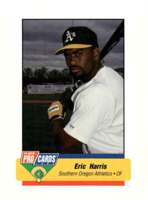 1994 Fleer Pro Cards Southern Oregon A's #3638a Eric D. Harris NM-MT BXCP01