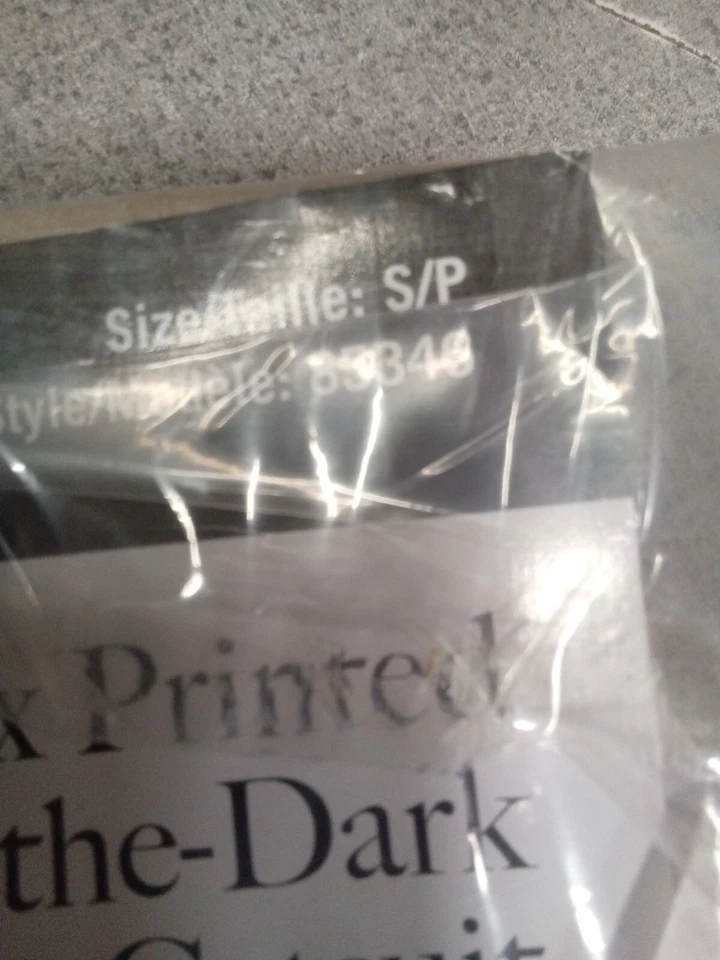 Sexy Leg Avenue Mujer Estampado Esqueleto Catsuit Disfraz TALLA S/P Foto 4 de 4