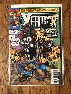 X-FACTOR #140 FIRST PRINT MARVEL COMICS (1997) XAVIERS UNDERGROUND ENFORCERS
