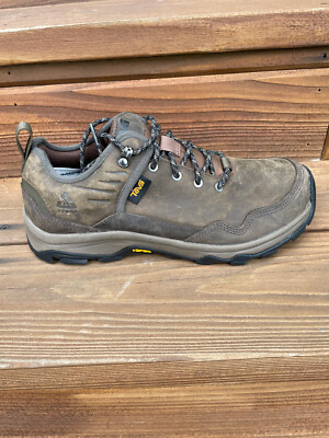 Teva Arrowood Riva Men\'s Shoes Sz 7.5 Low Boot Brown Leather Waterproof Vibram Teva Men main image 3