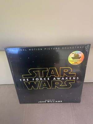 New - Star Wars VII: The Force Awakens (Soundtrack 2016) 2x LP, 180gm, 3D Holo