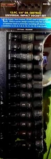 CAL HAWK 12 piece 1/4 inch DR metric universal impact socket set