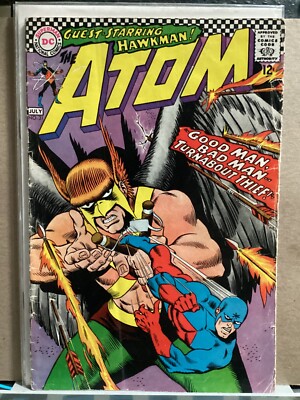 ATOM #31 DC 1967 HAWKMAN GIL KANE