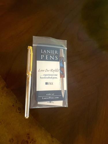 Vintage Elysee Bi-Color Parthenon Rollerball Pen - Picture 4 of 8