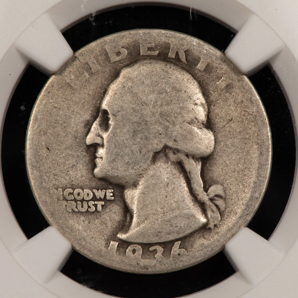 1936 25c Silver Washington Quarter - DDO FS-101 - NGC Fair 2 - SKU-X3690 - Image 4 of 4