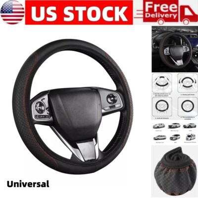 15''/38CM Car Steering Wheel Cover Anti-slip Universal Elastic Car Accessories
