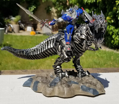 Transformers Age Of Extinction Limitierte Auflage Geschenkset Grimlock Optimus