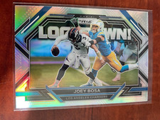 2022 Panini Prizm Football #L-9 Joey Bosa Chargers Lockdown! Silver Prizm