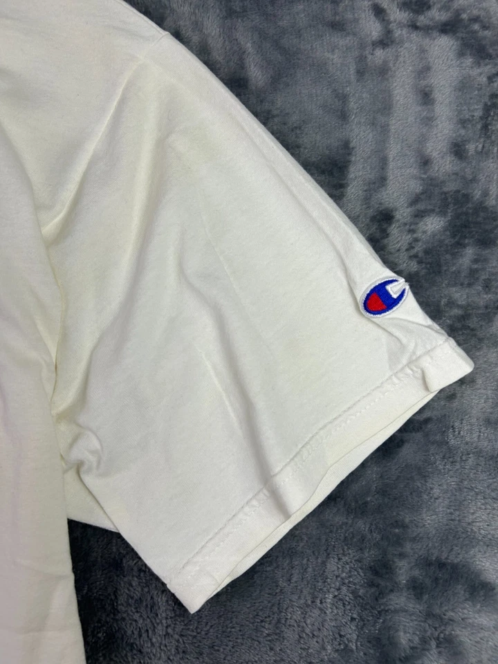 Vintage Champion UConn Huskies Basketball T-Shirt XL White NCAA College Sports - Image 3 of 4