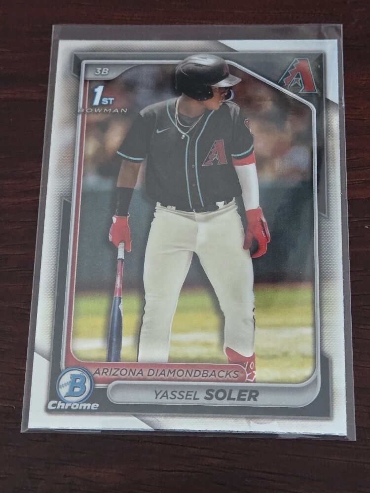 2024 Bowman Chrome - Prospects #BCP-174 Yassel Soler (RC)