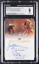 2022 Doctor Who Series 11 & 12 Sacha Dhawan Patrick O'Kane Autograph Card Graded