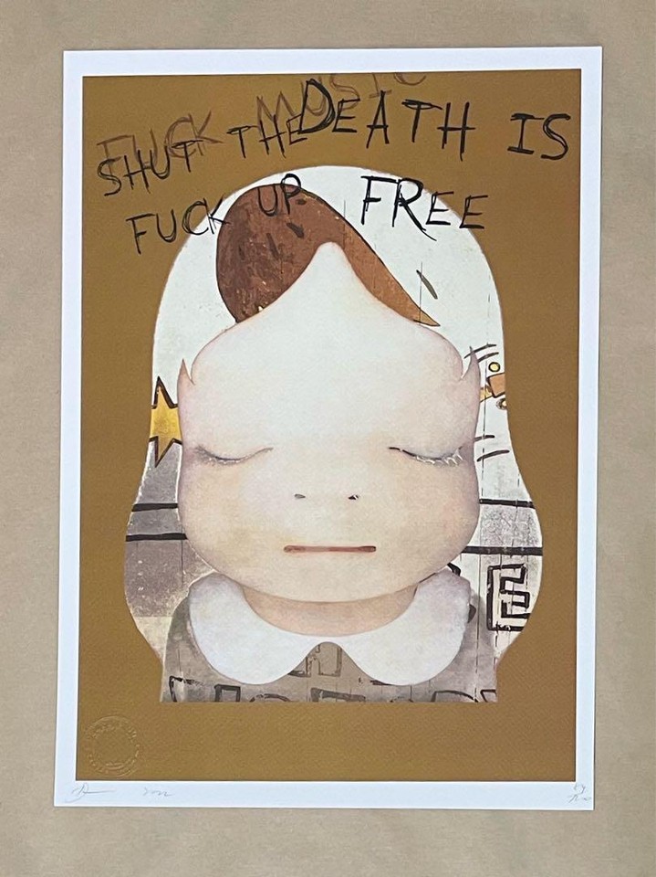 Matte Framed/Death Nyc/Modern Art Poster/Yoshitomo Nara/Item eBay