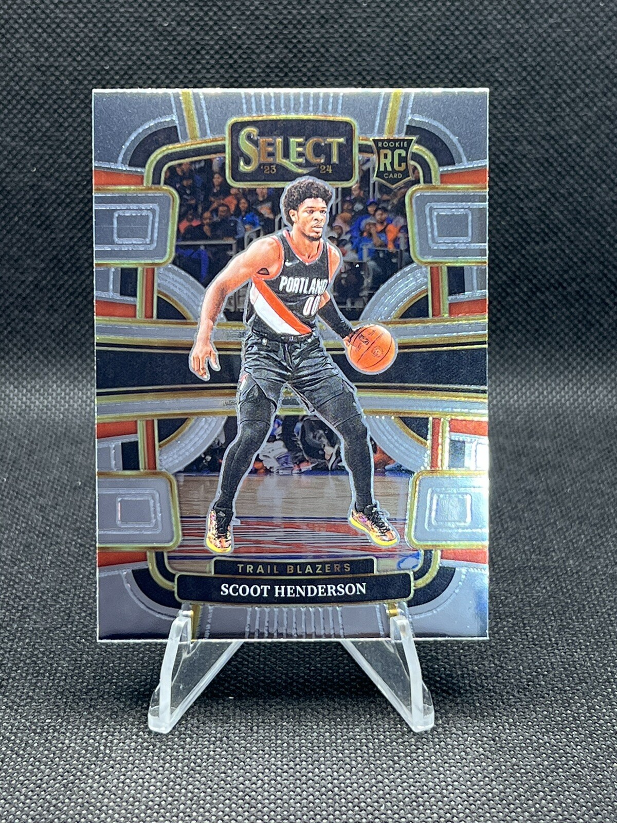 2023-24 Panini Select #77 Scoot Henderson Hobby Silver Base