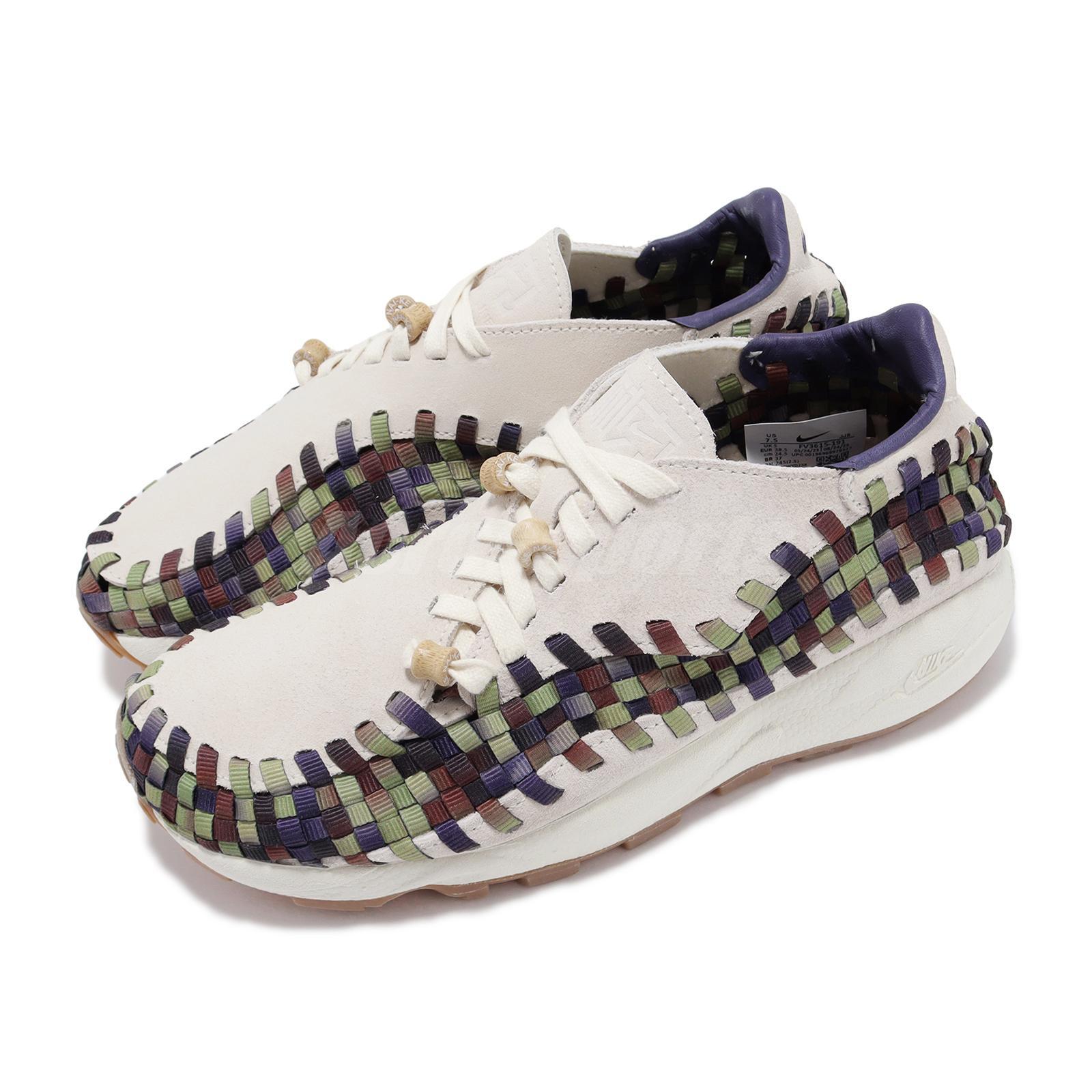 Женская повседневная обувь Nike Air Footscape Woven Sail Multi для образа жизни FV3615-191