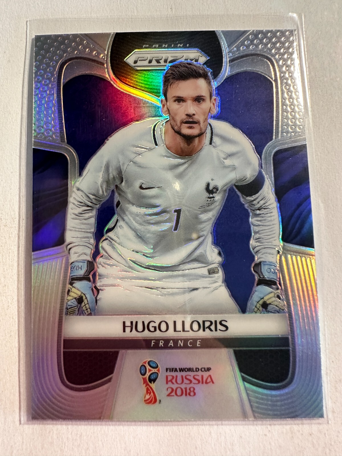 K93,339 - 2018 Panini Prizm World Cup Prizms Silver #78 Hugo Lloris