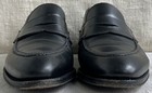 BONTONI Men's “Principe” Black Leather Penny Loafers UK 8 US 9 EU 42 ($1,125) — photo 5